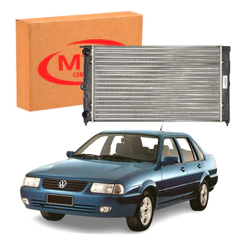 Radiador Agua Volkswagen Santana 1.8 2.0 Sem Ar 1997 A 2006