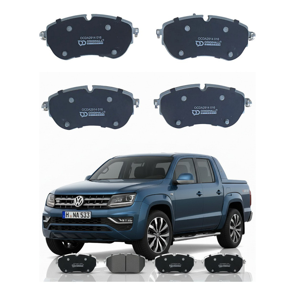 Pastilha Freio Dianteiro Cerâmica System Ceramic OCDA2914 para Amarok V6 3.0 Alta Performance