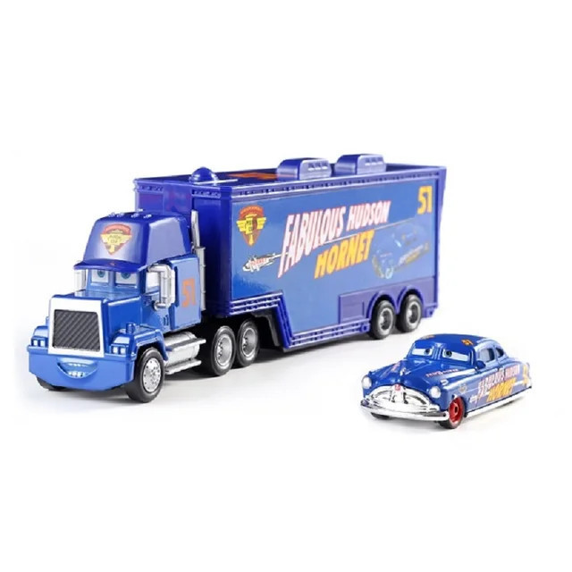 Disney Pixar Carros Fabuloso Hudson Hornett + Caminhão