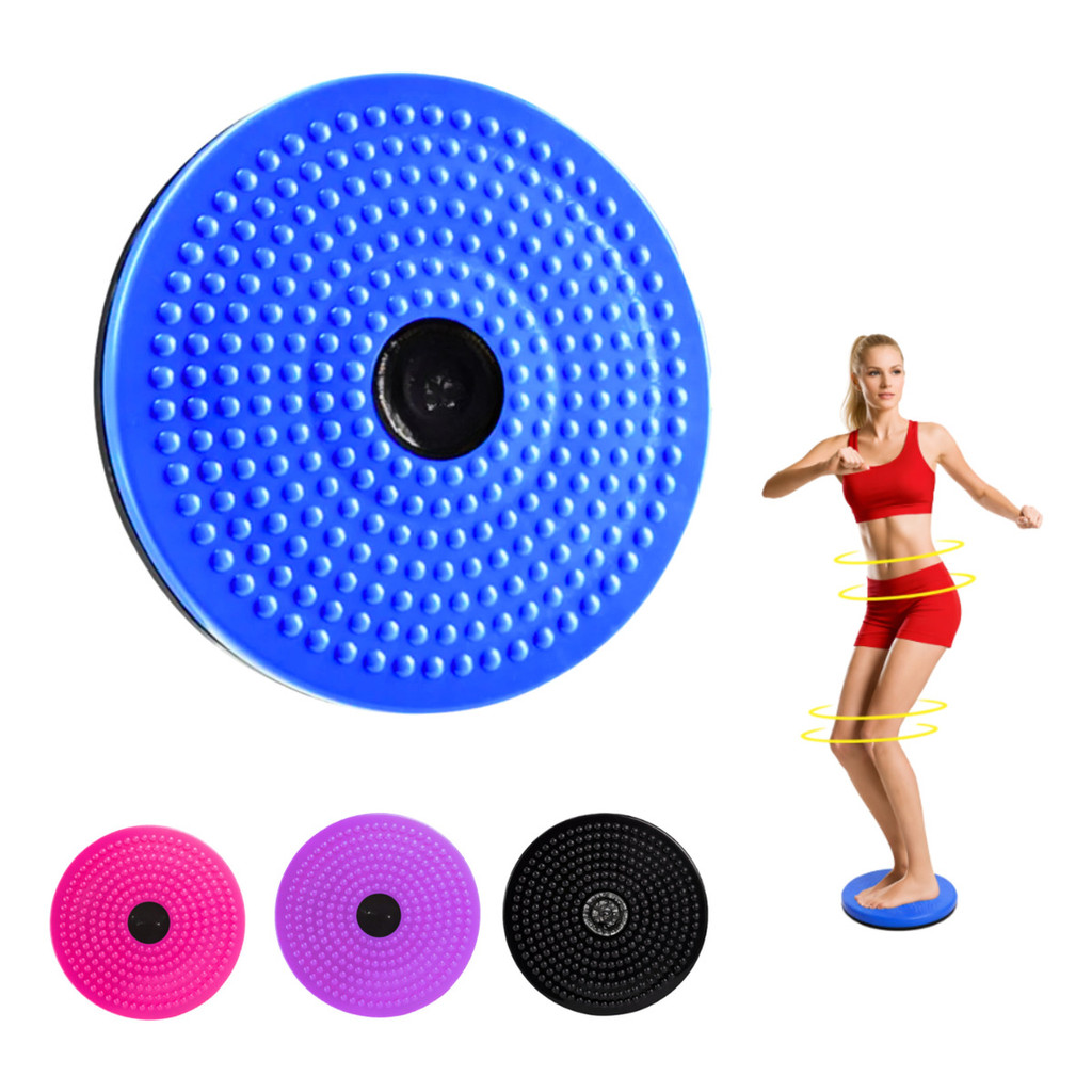 Disco Fitness Rotação 360° – Antiderrapante | Exercício Cintura Core Equilíbrio