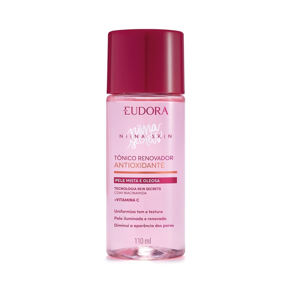 Eudora Niina Skin Tônico Renovador Antioxidante 110ml