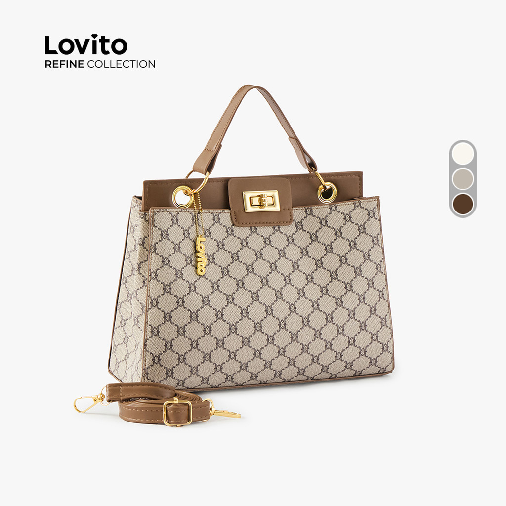 (Refine by Lovito) Bolsa De Ombro Pequena De Luxo Para Mulheres Com Presbiopia LR27A156