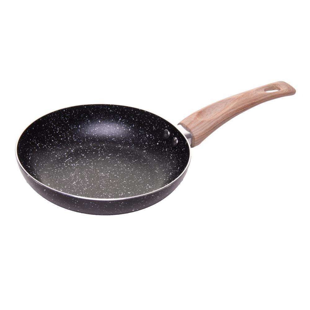 Frigideira Alumínio Antiaderente Granilite Preta 16cm