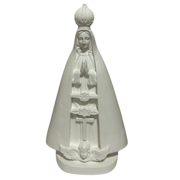 Nossa Senhora Aparecida 30cm Em Gesso Cru em Oferta na Shopee
