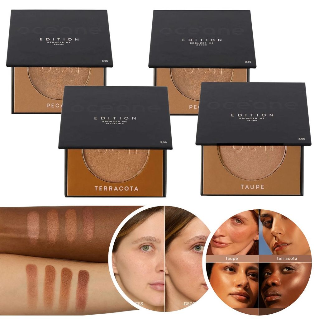 Bronzeador Em Pó Océane Natural Bronze Me Edition