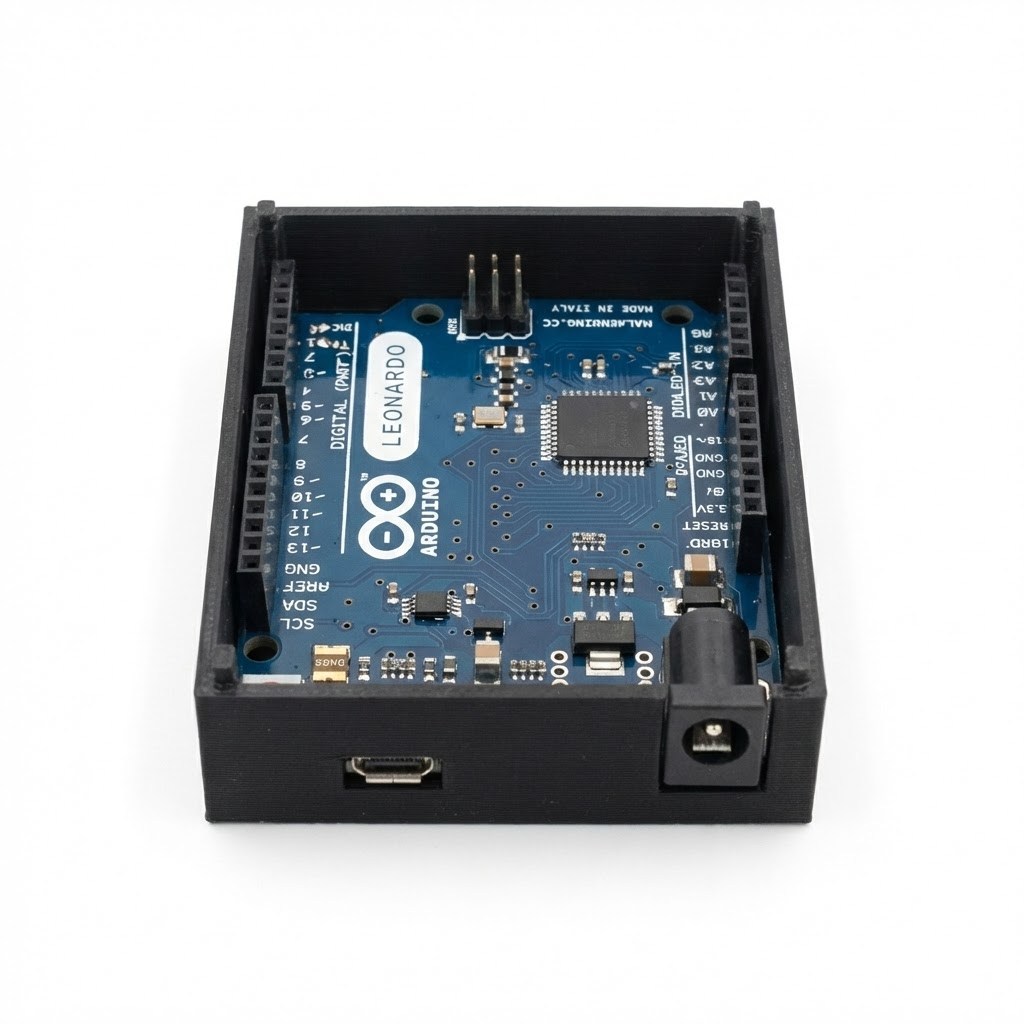 Case com Tampa para Arduino Leonardo