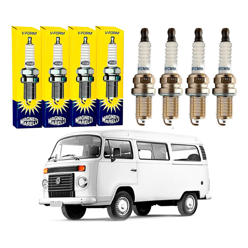 Jogo De Velas Magneti Marelli Kombi 1.4 8v 2006 A 2012