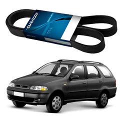 Correia Alternador Palio Weekend 1.0 1.3 16v 2001 A 2003