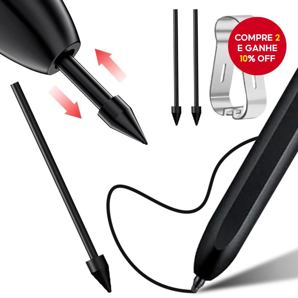 Caneta Stylus Samsung Galaxy Tab S Ponta da Caneta S6 Lite S7 S8 S9 S10 Fe Note 10 20 S21 S22 S23 S24 Ultra