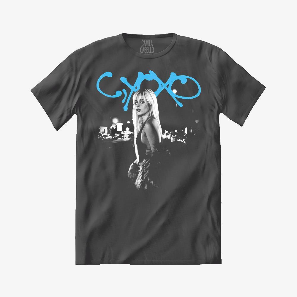 Camiseta Camila Cabello - C,XOXO LOOK BACK T-SHIRT - Preta