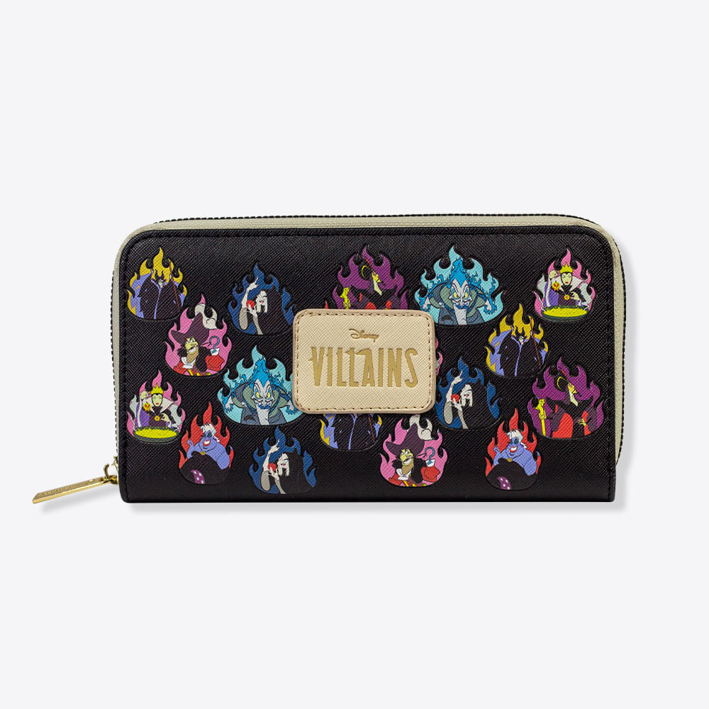 Carteira Vilãs Disney em Oferta na Shopee