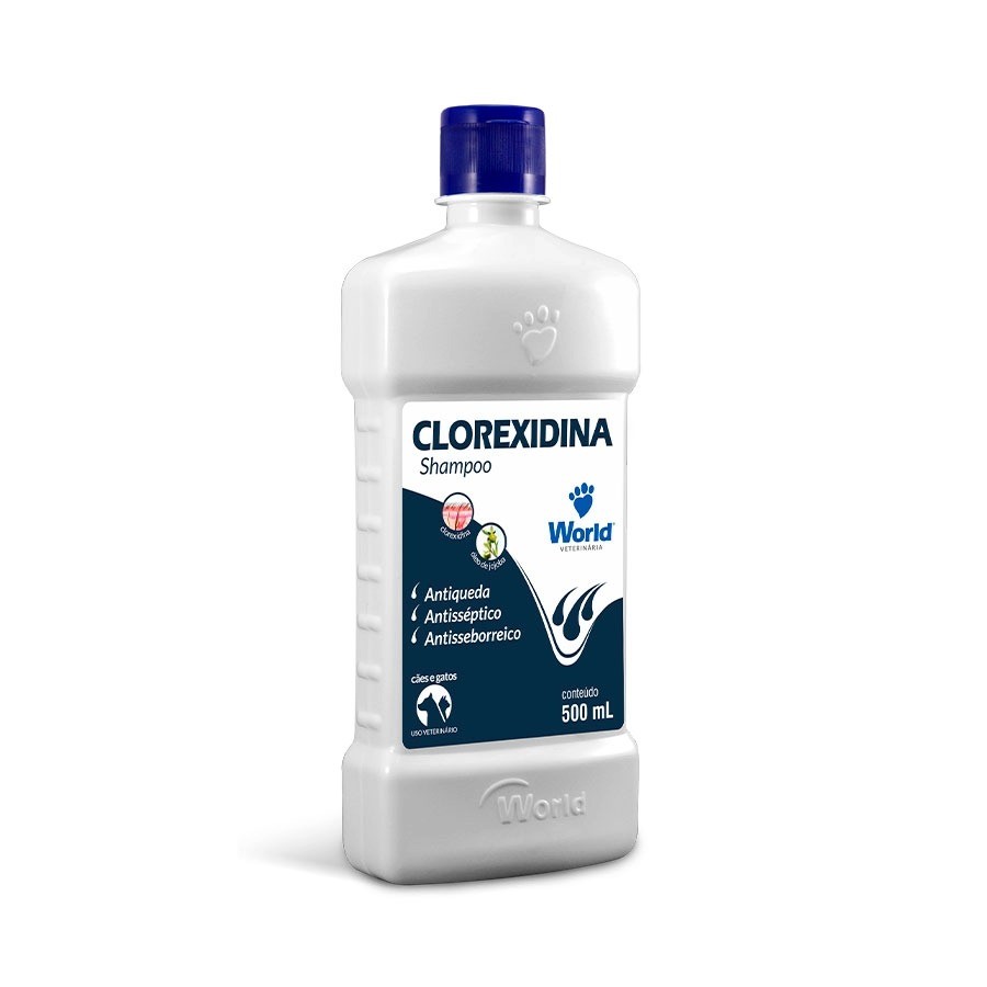 Shampoo Genérico Dugs Clorexidina 500ml Cães e Gatos, Anti Queda, Antisseborreico, Brilho Ao Pelo — R$ 29,16 em Shopee