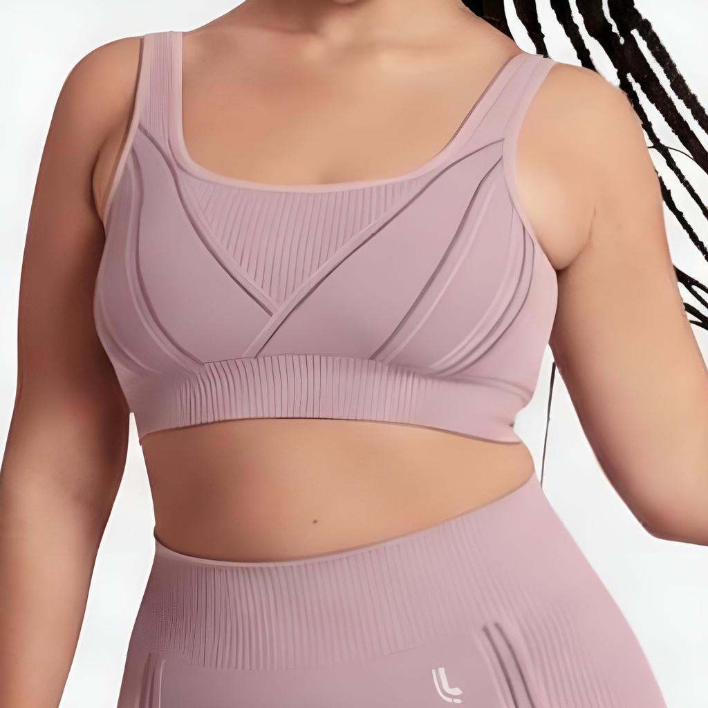 Top Esportivo Lupo LSport Seamless Max II - Rosa Claro em Oferta na Shopee