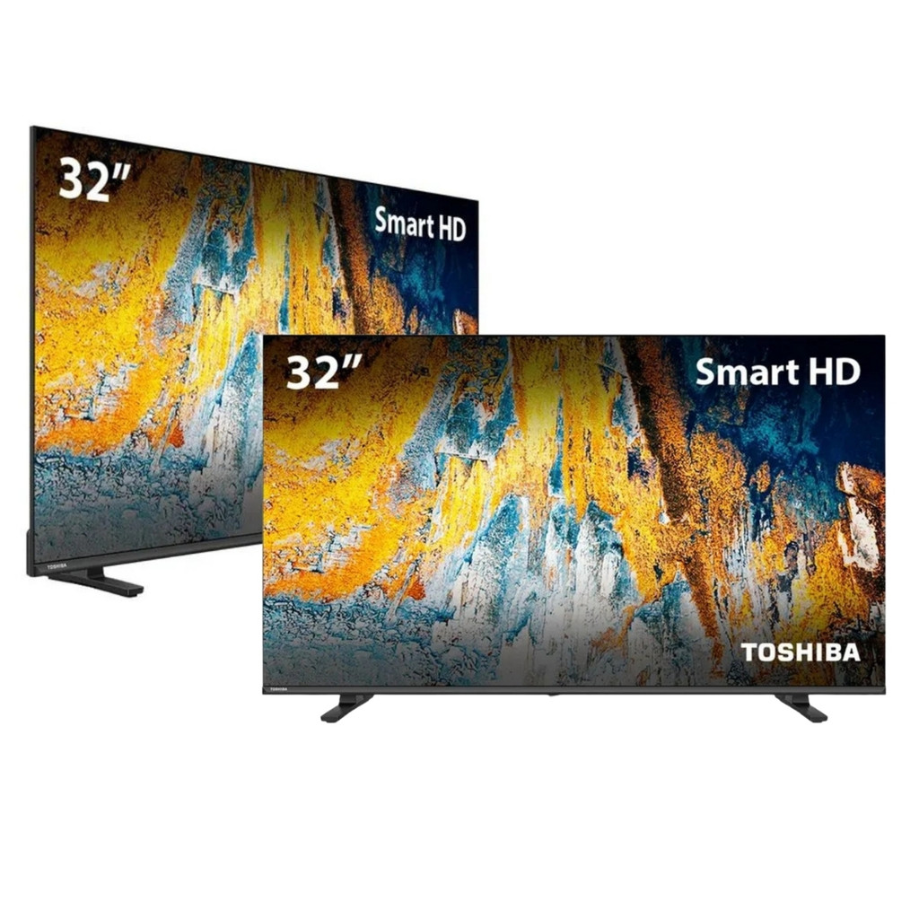 Smart TV DLED HD 32" 32V35L VIDAA 2 HDMI 2 USB Wi-Fi Toshiba em Oferta na Shopee
