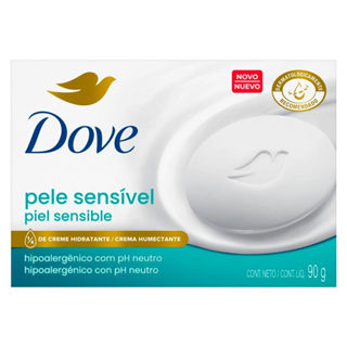 Sabonete em Barra Dove Pele Sensível 90g em Oferta na Shopee