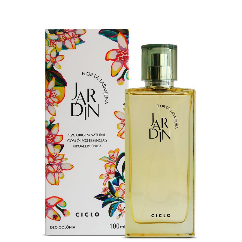 Deo Colônia Ciclo Jardin Flor de Laranjeira 100ml em Oferta na Shopee