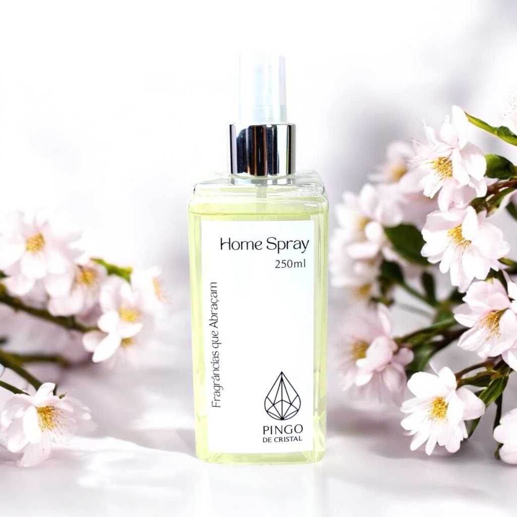 Imagem Home Spray Flor de Cerejeira 250ml Aromatizador de Ambiente Floral Suave Perfume Relaxante