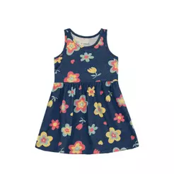 Vestido infantil menina florido Brandili