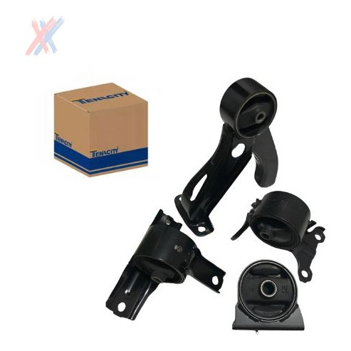 Kit Calço Coxim Motor Cambio Asx 4x4 2010 A 2021 Tenacity