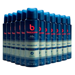 Kit Desodorante Aerosol Bozzano Sem Perfume 90g - 12 unidades em Oferta na Shopee