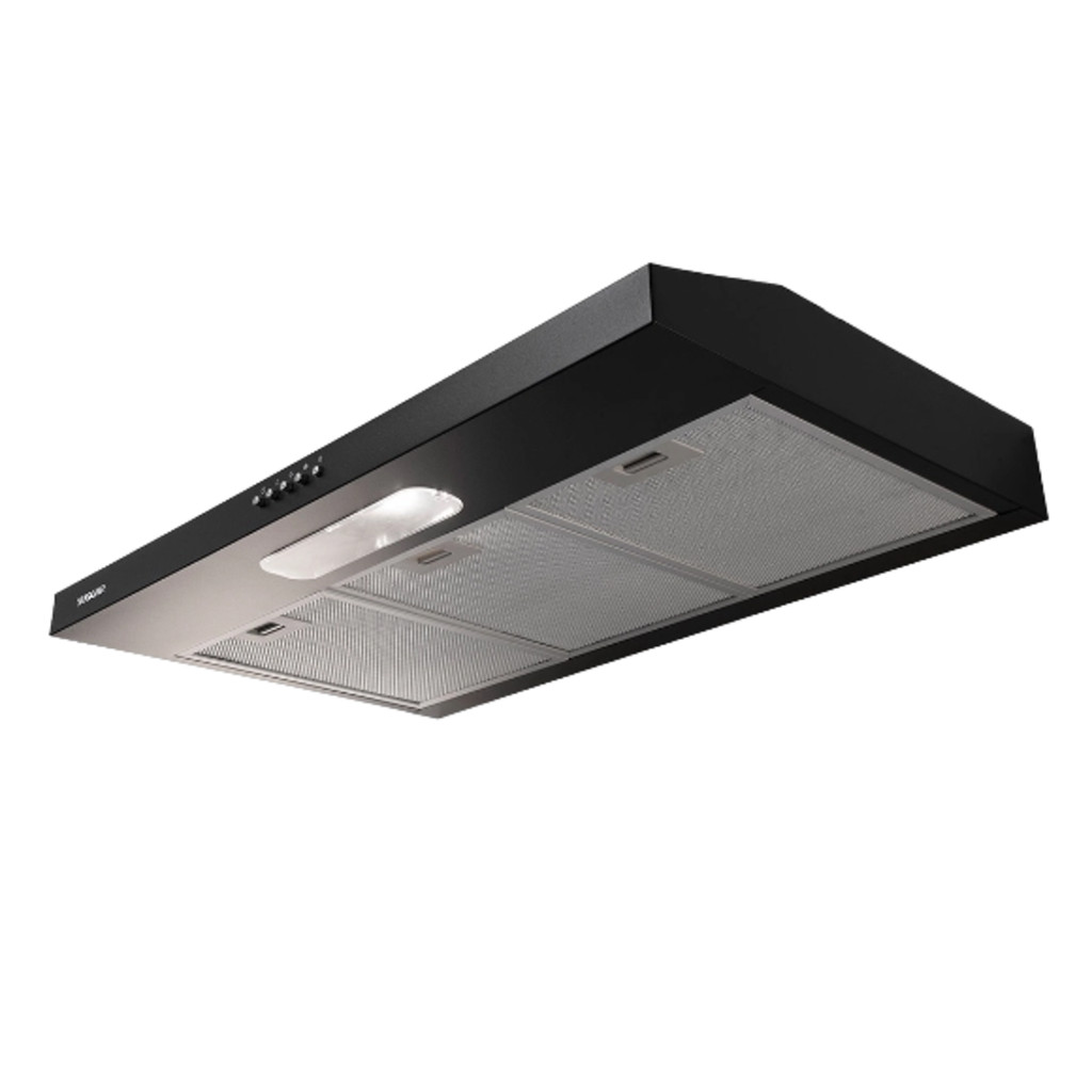 Depurador E Exaustor De Ar Slim 3 Velocidades 80cm - Branco - Preto ou  Prata