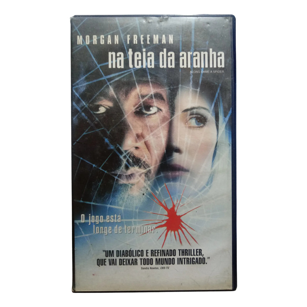 Vhs Na Teia Da Aranha - Morgan Freeman