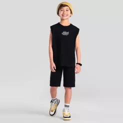 Conjunto infantil menino de skate Brandili