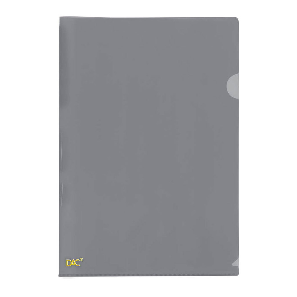 Pasta em L A4 Fumê 042PP/FM pacote com 10 unidades Dac em Oferta na Shopee