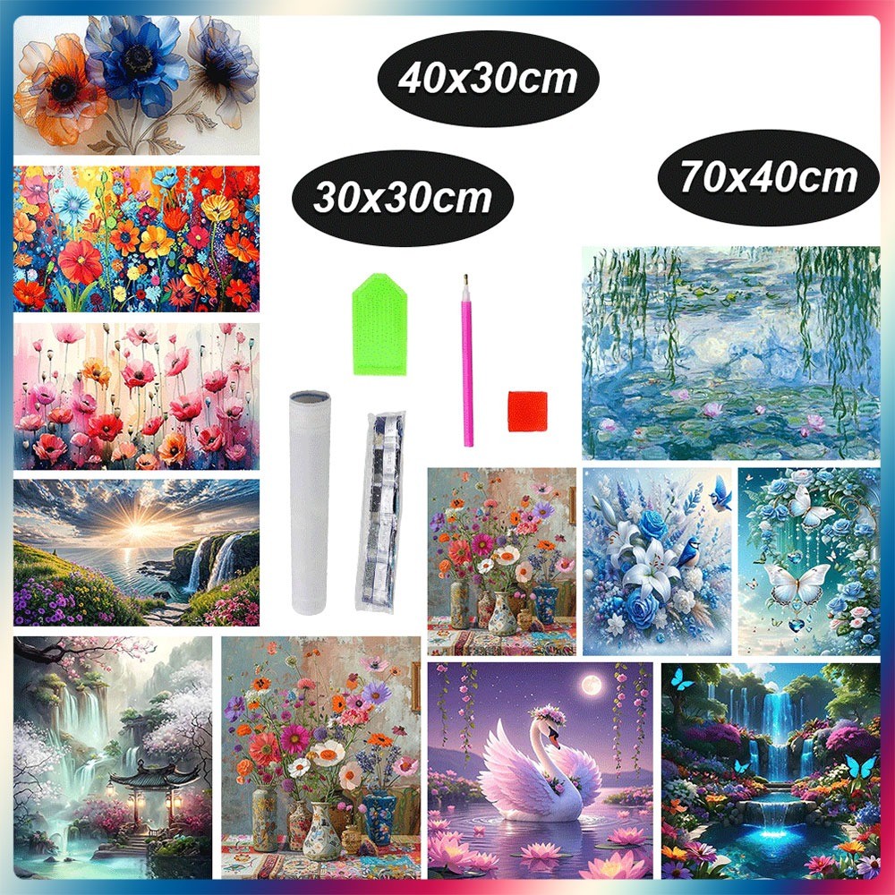 5D pintura diamante redondo/quadrado diamante número pintura diamante DIY artesanal decoração para casa pintura