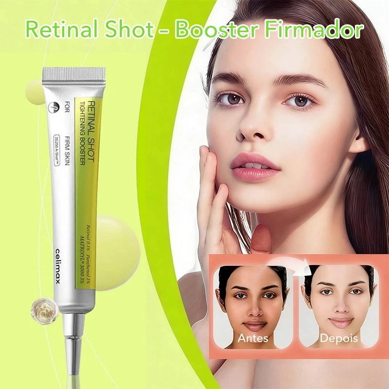Retinal Shot Tighting Booster Hidratante Líquido Nutritivo Para Cuidados Faciais , Eficaz E Agrupado em Oferta na Shopee