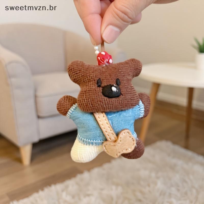 sweetmvzn 1 Peça Pingente De Boneca De Cachorro Fofo De Desenho Animado Bapa Decoração Nicho Moda Chaveiro BR