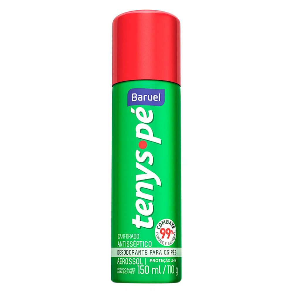 Tenys Pé Baruel Aerosol Canforado 150ml em Oferta na Shopee