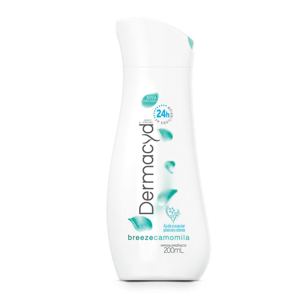 Sabonete Líquido Íntimo Dermacyd Breeze 200ml em Oferta na Shopee
