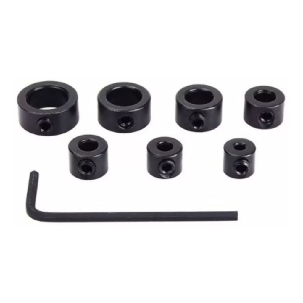 JOGO COM 7 LIMITADORES BROCA 3 A 12 MM + 1 CHAVE ALLEN