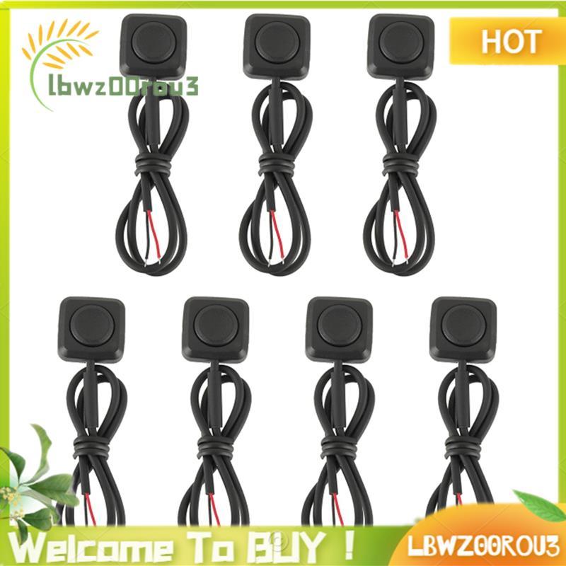 7 Peças Botão Liga/Desliga Momentâneo 12V 24V Mini Interruptor De Para Buzina De Carro , Controle Industrial , Experimen