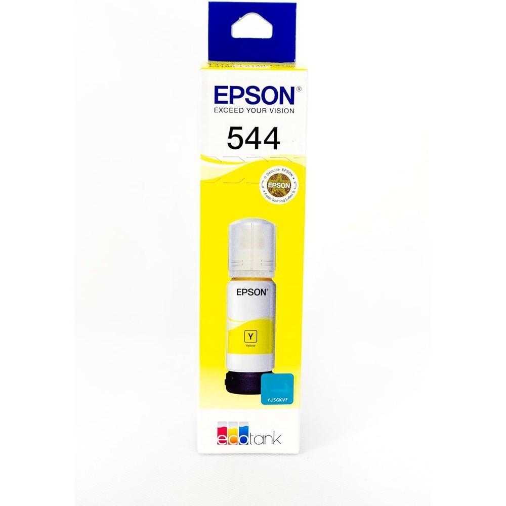 Refil de Tinta  T544 Amarelo Epson L3250 • 	Epson L3210 • Epson L3150 • Epson L3110 • Epson L5190