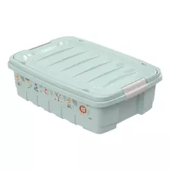 Caixa Multiuso Safari Verde Enxoval 8,5 L Plasútil