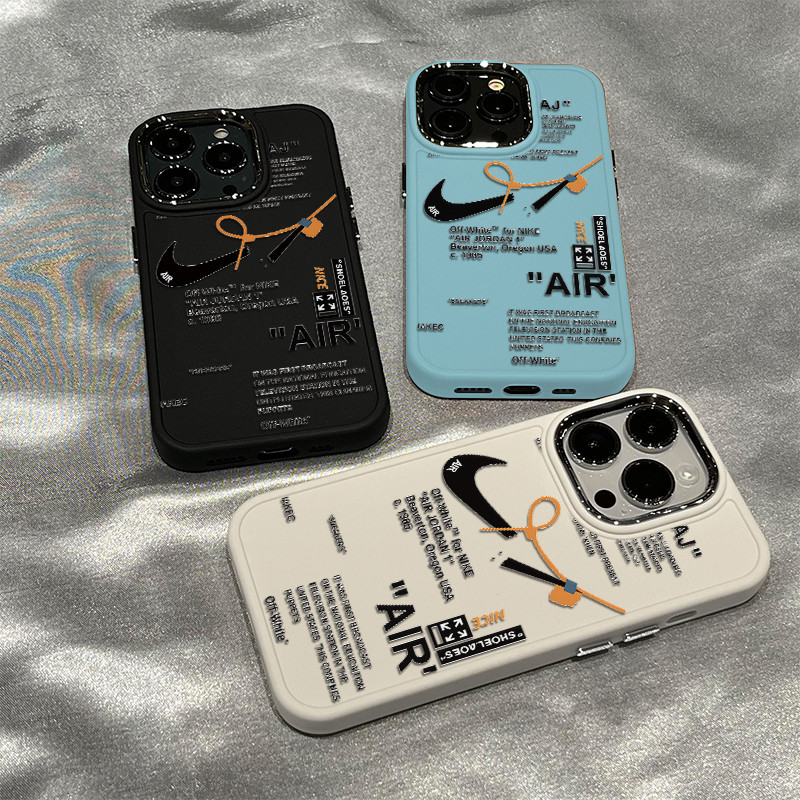 Capinha Capa Nike iPhone 11 12 13 14 15 16 17 Pro MAX X XR XS MAX Plus CASE Silicone Anti-impacto