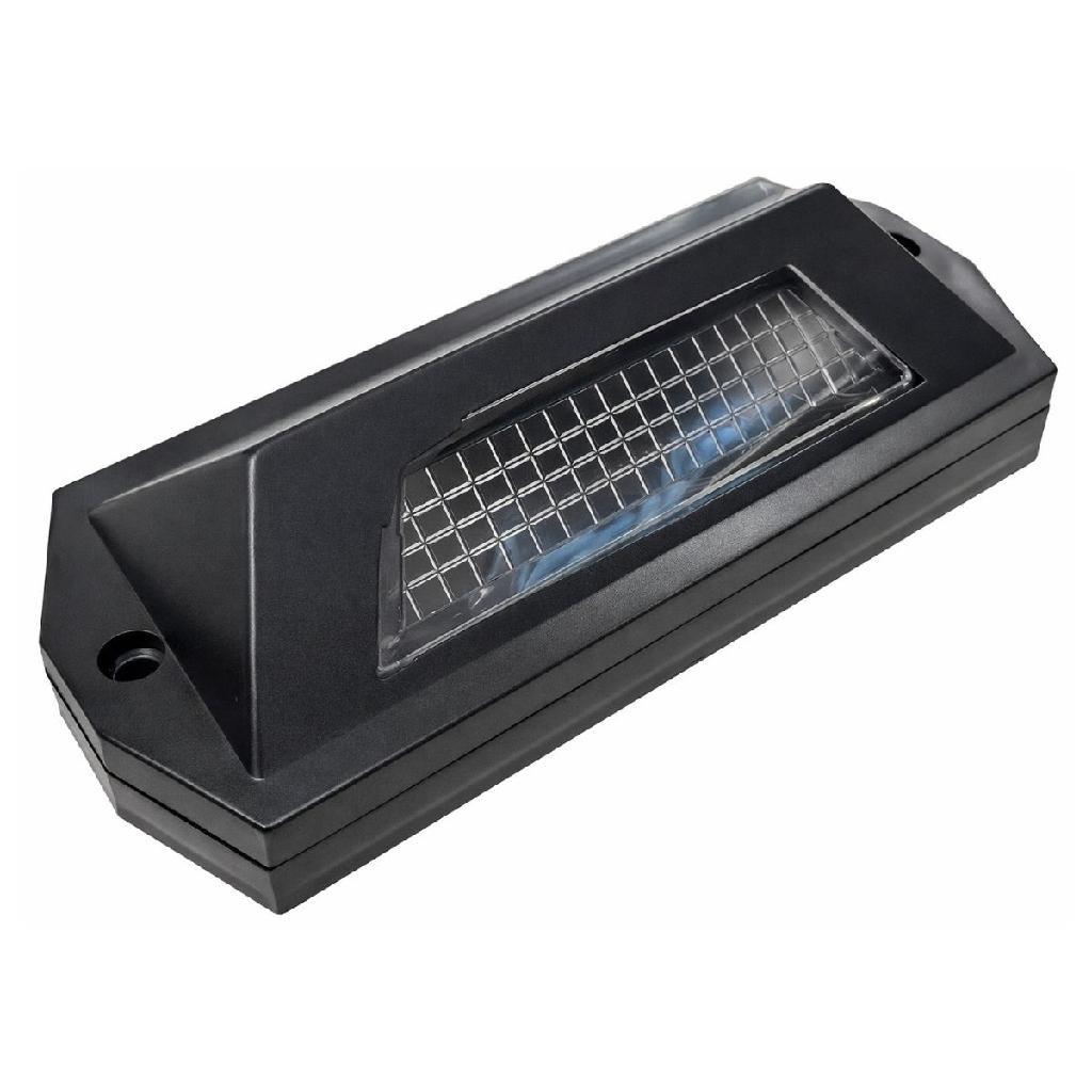 Lanterna Luz de Placa Automotiva para Caminhão Carretinha Reboque Universal Lente Cristal