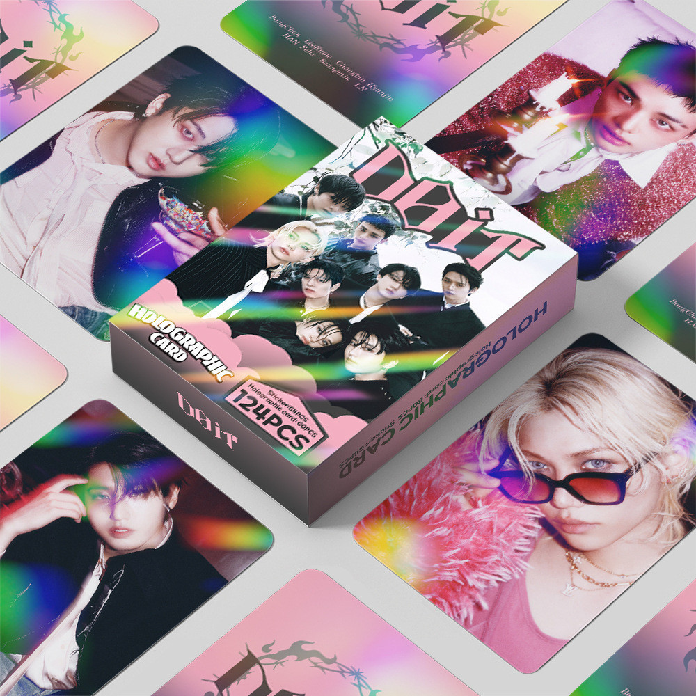 124 Peças/Set Kpop Idol STRAYKIDS 2026 DO IT Blum Laser mailing Lomocard Fan Colecionáveis