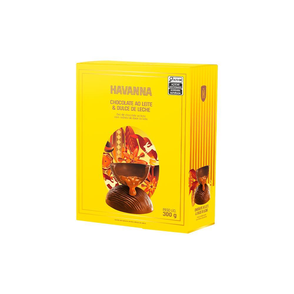 Ovo de Páscoa Havanna Chocolate ao Leite com Recheio Doce de Leite com 300g 10057171 em Oferta na Shopee