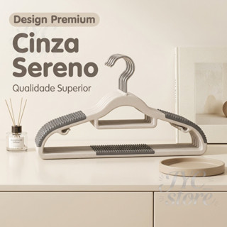 Kit 40 Conjunto de cabides de borracha reforçados para adultos, antiderrapantes, de alta qualidade e duráveis. em Oferta na Shopee