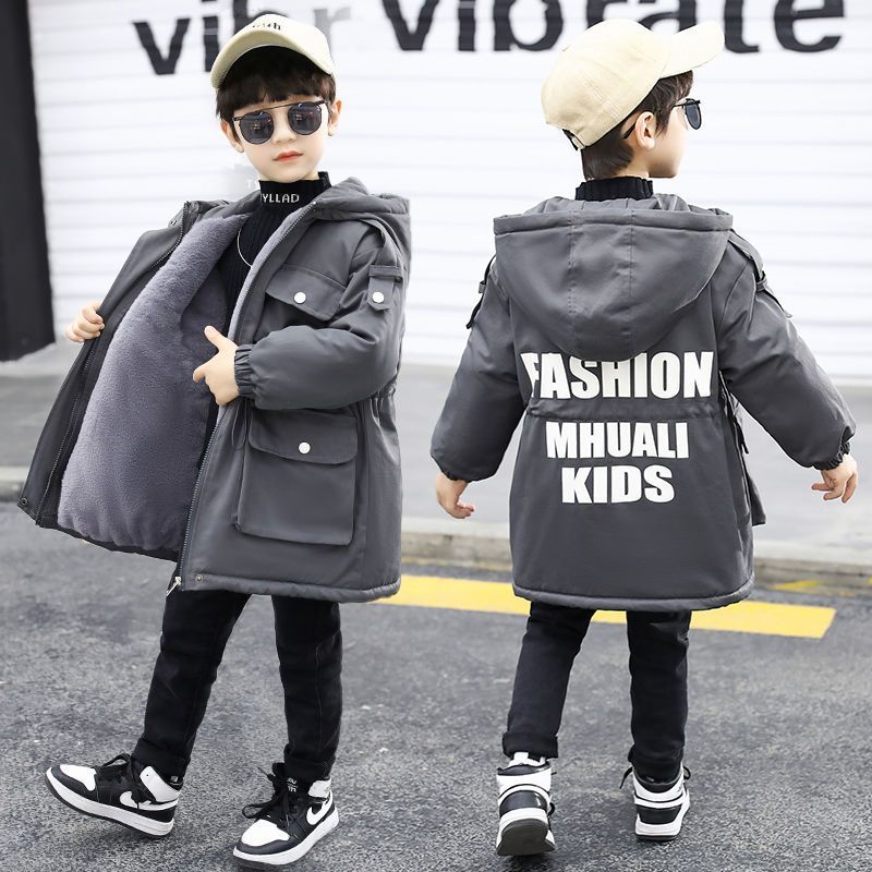 2024 na moda bonito forro de lã inverno engrossado meninos moda torta bacalhau superando U03A