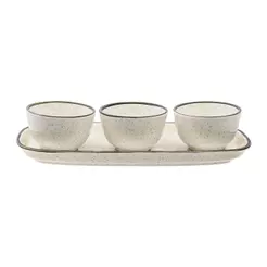 Conjunto de Servir 4 Peças Oxford Brisa