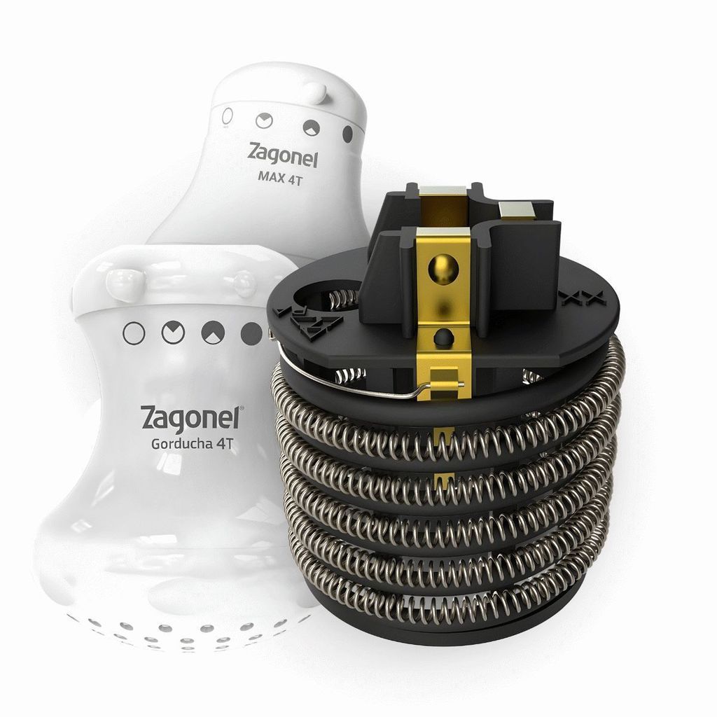 Resistência para Ducha Zagonel Max/Gorducha 7700 W 220 V Alta Performance