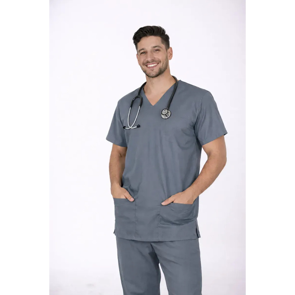 Pijama Cirúrgico Masculino Oxford Enfermagem Scrub