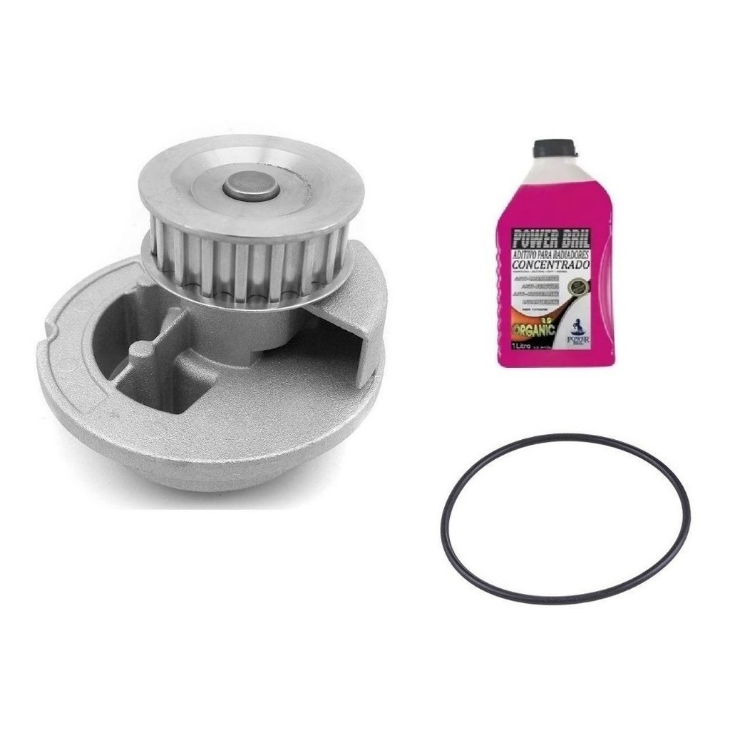 Bomba D'água Com Polia Gm Meriva Cobalt Spin 1.8 16v Nova