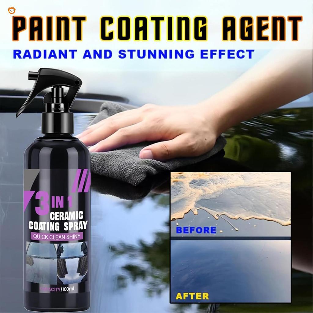 Sprays De Reparo Nano Para Arranhões De Carro , Agente De Renovação De Revestimento Multifuncional Oficina De Reparos Au