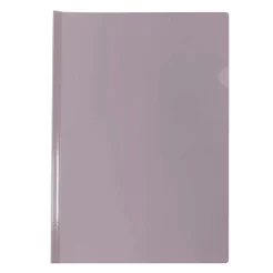 Pasta com canaleta transparente A4 fumê 0822PP/FM pacote com 10 unidade Dac