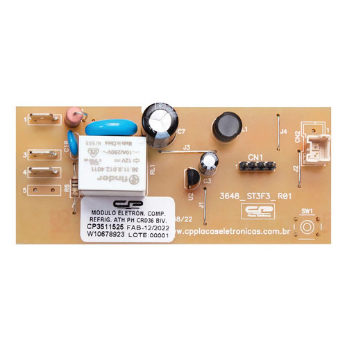 Módulo Para Geladeira Bivolt Crd36 Crd37 Crd45 Crd46 Crd48 127/220v
